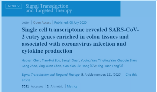 国重室房静远研究团队发表关于新冠病毒的最新研究成果 