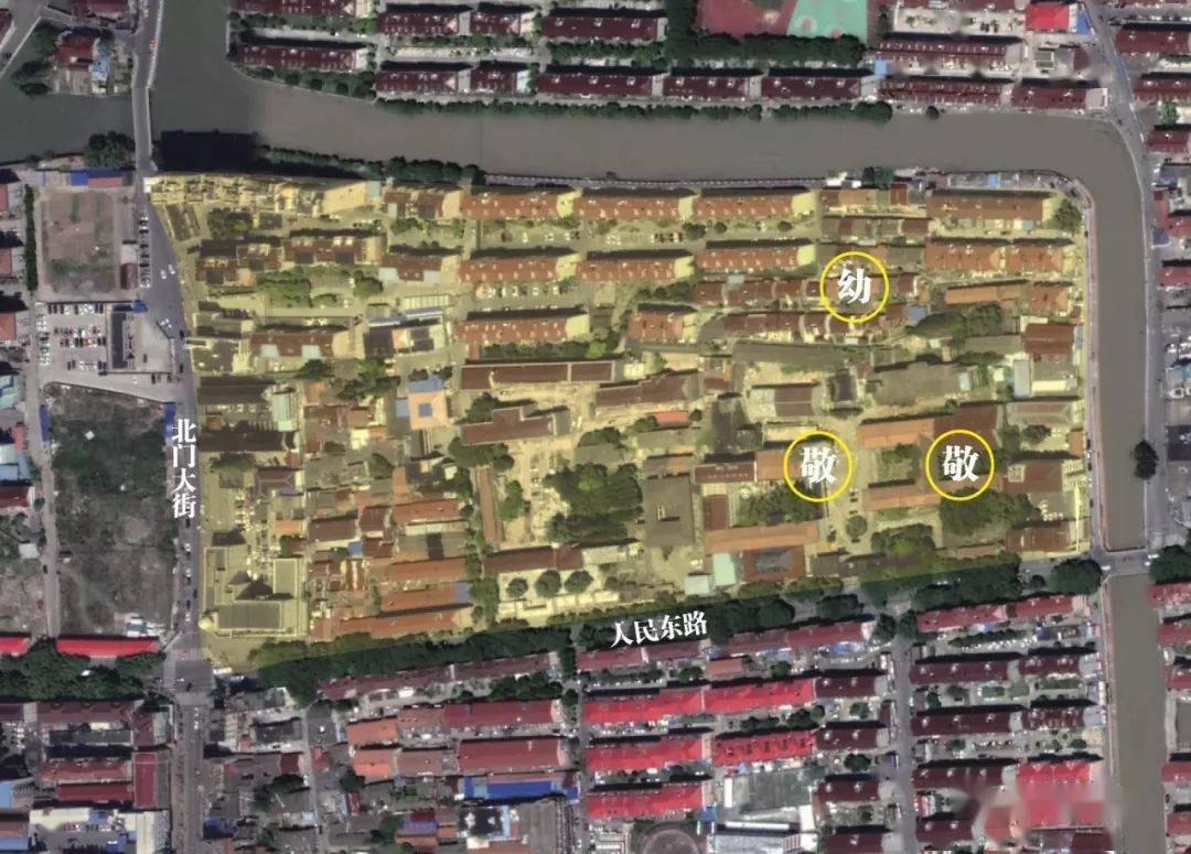 惠南养护院卫星图