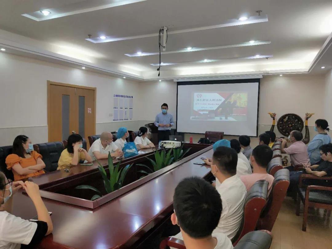 上海曹安医院组织全院员工开展消防安全培训