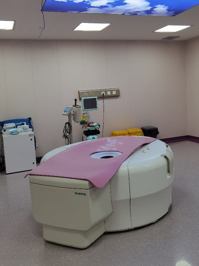 天津市首台锥光束乳腺CT在我院投入使用