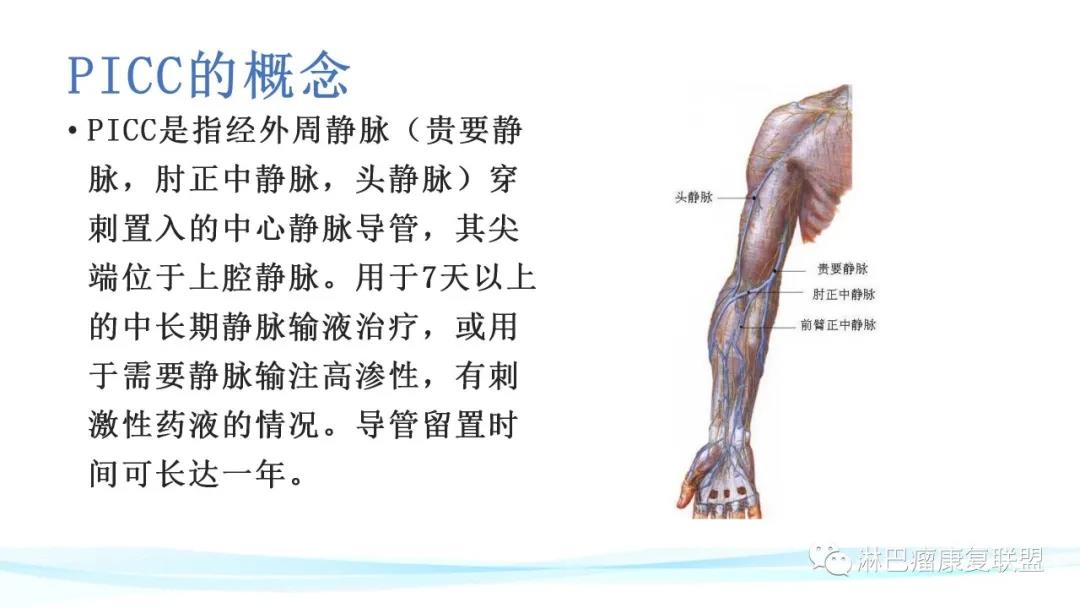 PICC日常生活护理