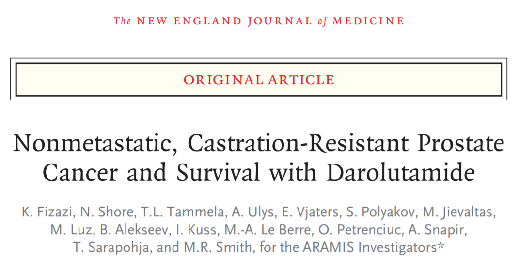 前列腺癌新药治疗3年OS率达83%；吹一口气就能诊断癌症？