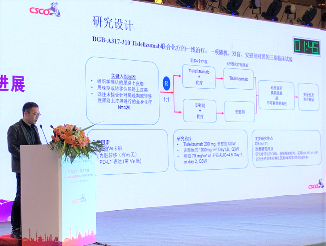杨勇教授   期待替雷利珠单抗打破尿路上皮癌一线免疫联合治疗困境