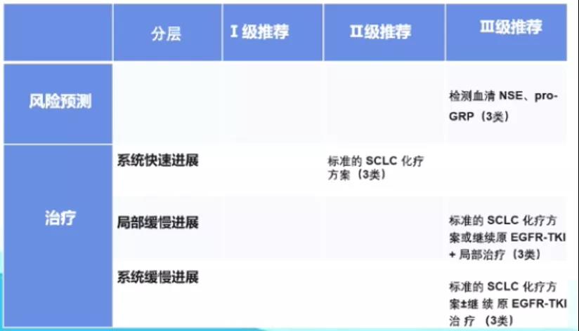 2021 CSCO小细胞肺癌指南更新要点