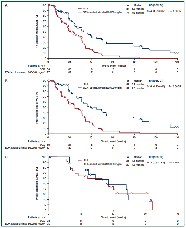 CLDN18.2靶点新药，Zolbetuximab或突破胃癌一线治疗疗效瓶颈